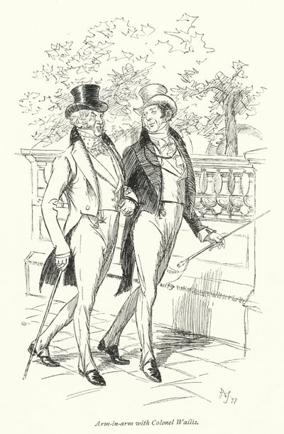 Illustration für Überredung von Jane Austen von Hugh Thomson