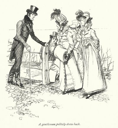 Illustration für Überredung von Jane Austen von Hugh Thomson