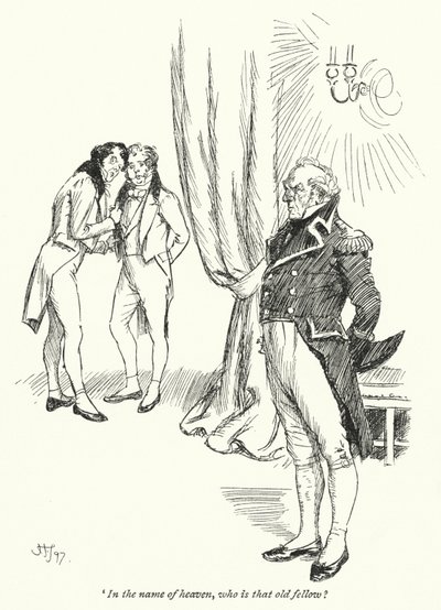 Illustration für Überredung von Jane Austen von Hugh Thomson