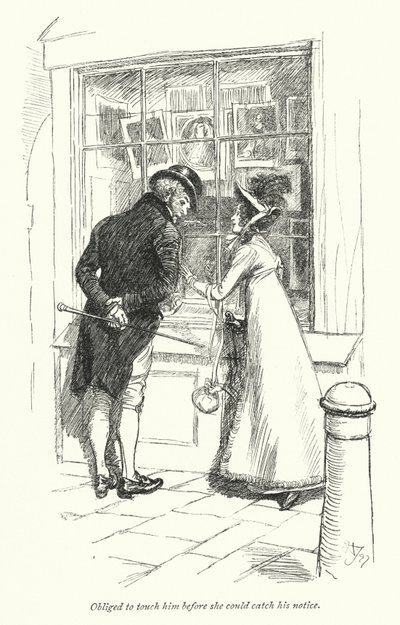 Illustration für Überredung von Jane Austen von Hugh Thomson