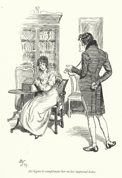 Illustration für Überredung von Jane Austen von Hugh Thomson