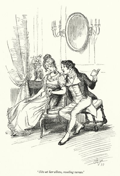 Illustration für Überredung von Jane Austen von Hugh Thomson