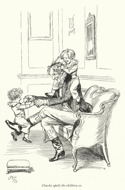 Illustration für Überredung von Jane Austen von Hugh Thomson