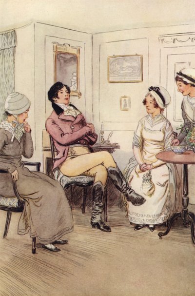 Illustration für Quality Street von Hugh Thomson