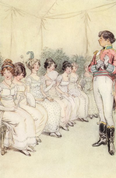 Illustration für Quality Street von Hugh Thomson