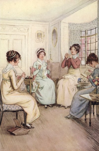 Illustration für Quality Street von Hugh Thomson
