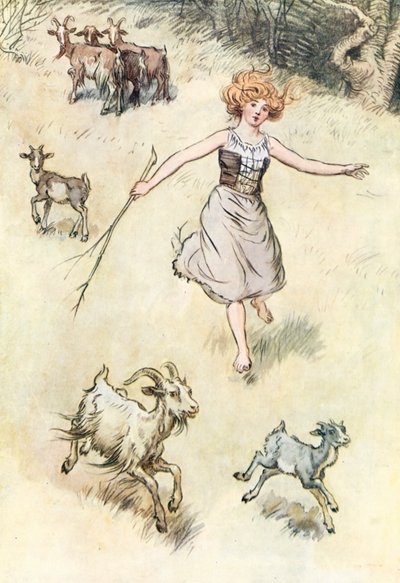 Illustration zu Shakespeares Wie es euch gefällt von Hugh Thomson