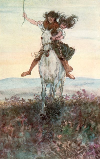 Illustration zu Shakespeares Wie es euch gefällt von Hugh Thomson