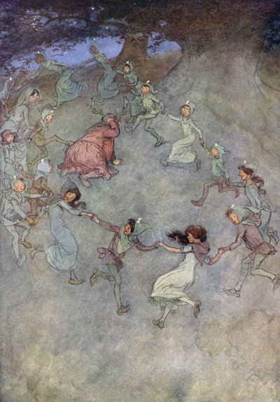 Illustration zu Die lustigen Weiber von Windsor von Hugh Thomson