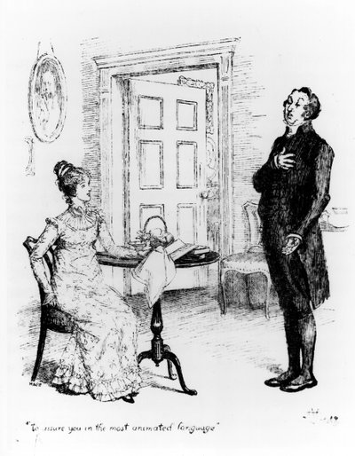 Mr. Collins und Elizabeth, aus 