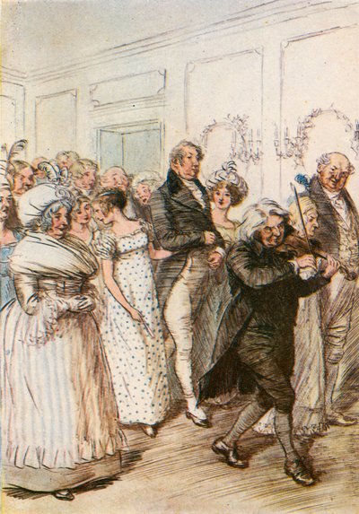 Die fröhliche Prozession von Hugh Thomson