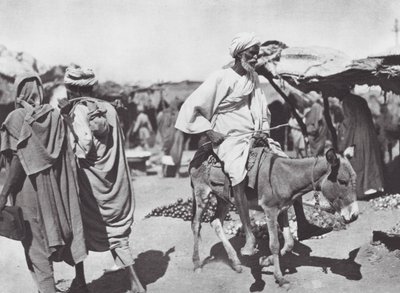 Afrika: Obstmarkt in Omdurman von Hugo Adolf Bernatzik