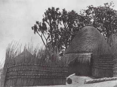 Afrika: Shilluk-Tempel von Hugo Adolf Bernatzik