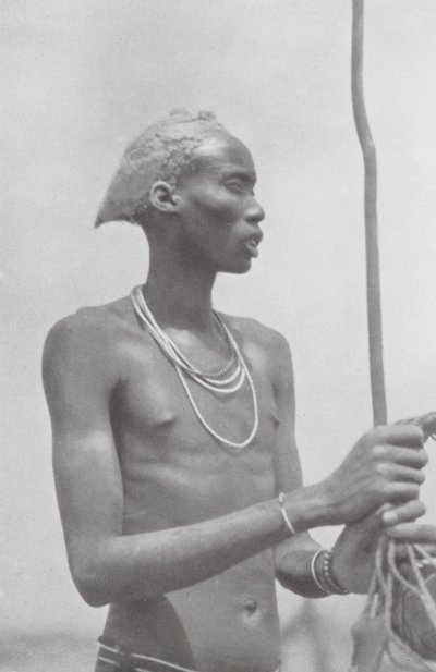 Dinka-Neger von Hugo Adolf Bernatzik