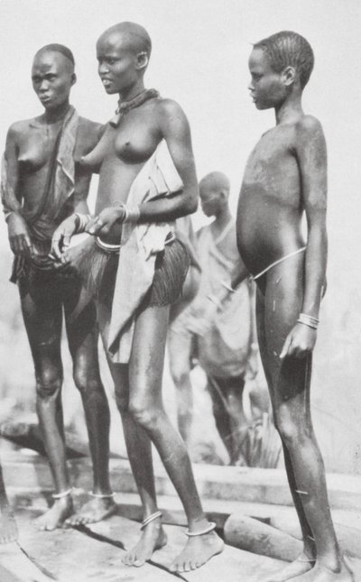 Sudan-Negermädchen von Hugo Adolf Bernatzik