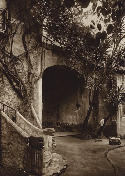 Mexiko: Cuernavaca, malerische Ecke von Hugo Brehme