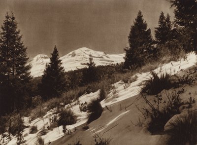 Mexiko: Iztaccihuatl von Hugo Brehme