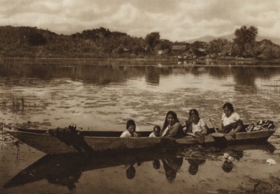 Mexiko: Laguna de Patzcuaro von Hugo Brehme