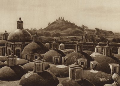 Mexiko: Pyramide von Cholula von Hugo Brehme