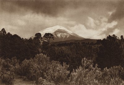Mexiko: Popocatepetl von Hugo Brehme