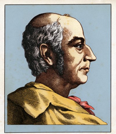 Johann Heinrich JUNG-STILLING (12. September 1740-2. April 1817) (Stich) von Hugo Bürkner