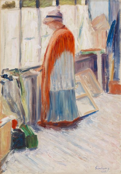 Im Atelier von Hugo Simberg