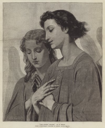Das Gebet der Engel von Hugues Merle
