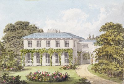 Entwurf für die Südfront eines Hauses am Clapham Common für William Holme von Humphry Repton