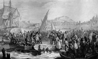 Napoleon I. in Portoferriao von Huot Huot