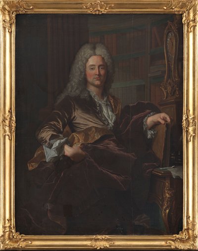 Porträt des Obersten Richters Peder Benzon Mylius von Hyacinthe Rigaud