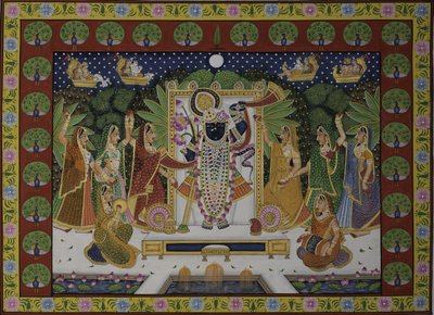 Gopis, die Krishna verehren von IMAGINEERS STUDIO