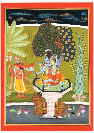 Herr Shiva Parvati Ganesha von IMAGINEERS STUDIO