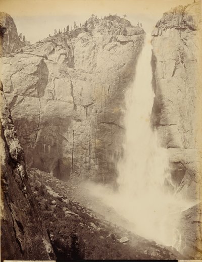 Obere Yosemite-Fälle, 1502 Fuß - (sofortig) von I. W. Taber