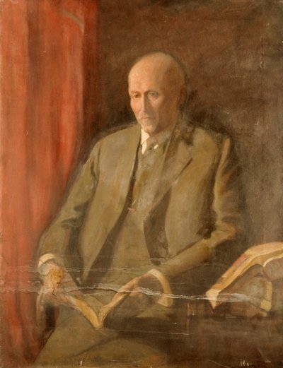 Porträt eines Mannes von Ida Lillie Strother-Stewart