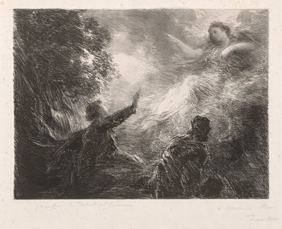 Die Fee der Alpen, 1873 von Ignace Henri Jean Fantin Latour
