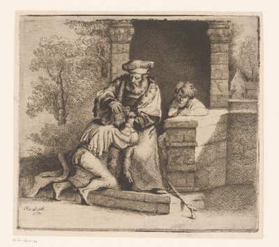 Heimkehr des verlorenen Sohnes von Ignace Joseph de Claussin (attributed to)