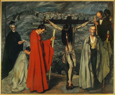 Blutender Christus von Ignacio Zuloaga y Zabaleta