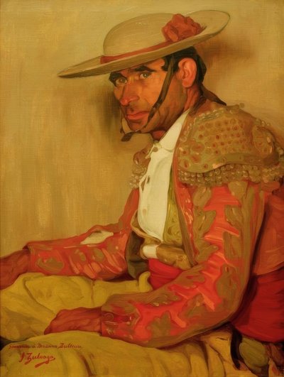 Porträt des Picadors El Coriano von Ignacio Zuloaga y Zabaleta