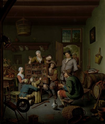 Der Fischmarkt in Antwerpen von Ignatius Josephus van Regemorter