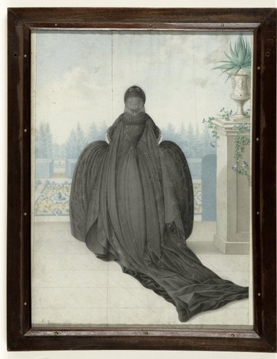 Porträt von Kaiserin Maria Theresia von Österreich von Ignaz Manzador
