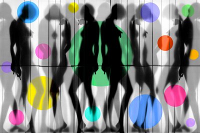 Bunte Pop-Art-Silhouetten von Igor Shrayer