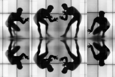 Dynamische Silhouetten reflektiert von Igor Shrayer