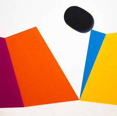 Geometrische Farbblöcke von Ildefonso Martín