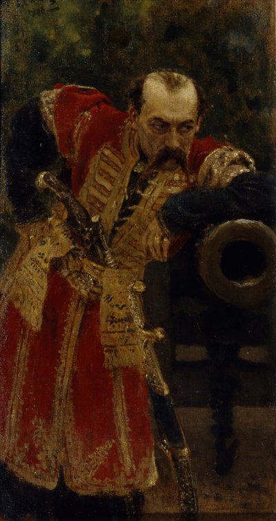 Oberst des Saporoger Heeres von Ilya Efimovich Repin