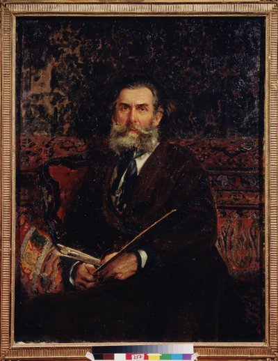 Porträt des Malers Alexei Bogolyubov von Ilya Efimovich Repin