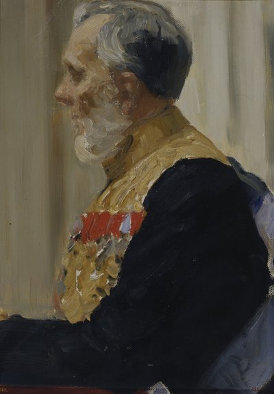 Porträt von Graf Constantin Ivanovich von der Pahlen von Ilya Efimovich Repin