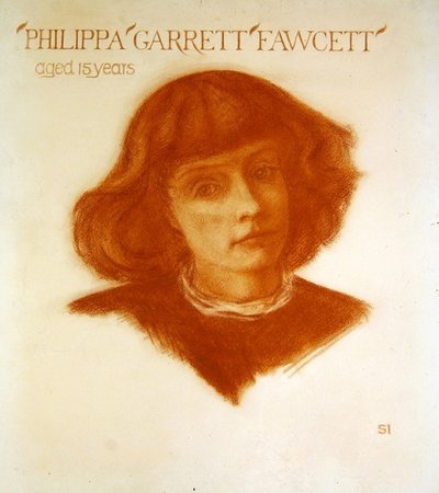 Porträt von Philippa Garrett Fawcett im Alter von 15 Jahren von Image Selwyn