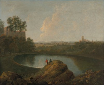 Der Kopf des Nemi-Sees von Imitator of Richard Wilson RA