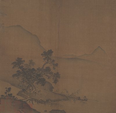 Xiantang-Mündung, ca. 1200 von In the style of Xia Gui