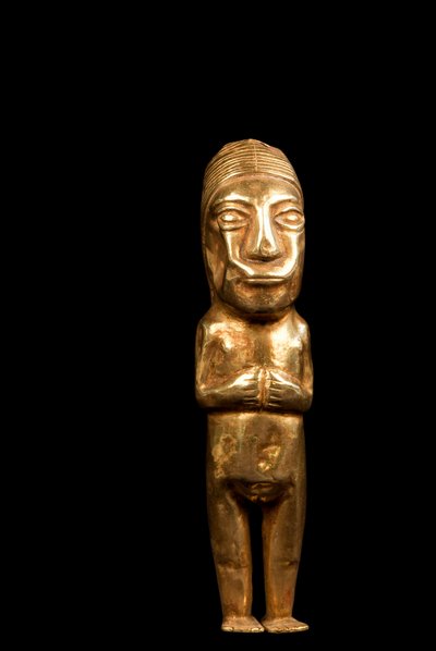 Nackte Figur / Inka-Kunst von Incan Incan